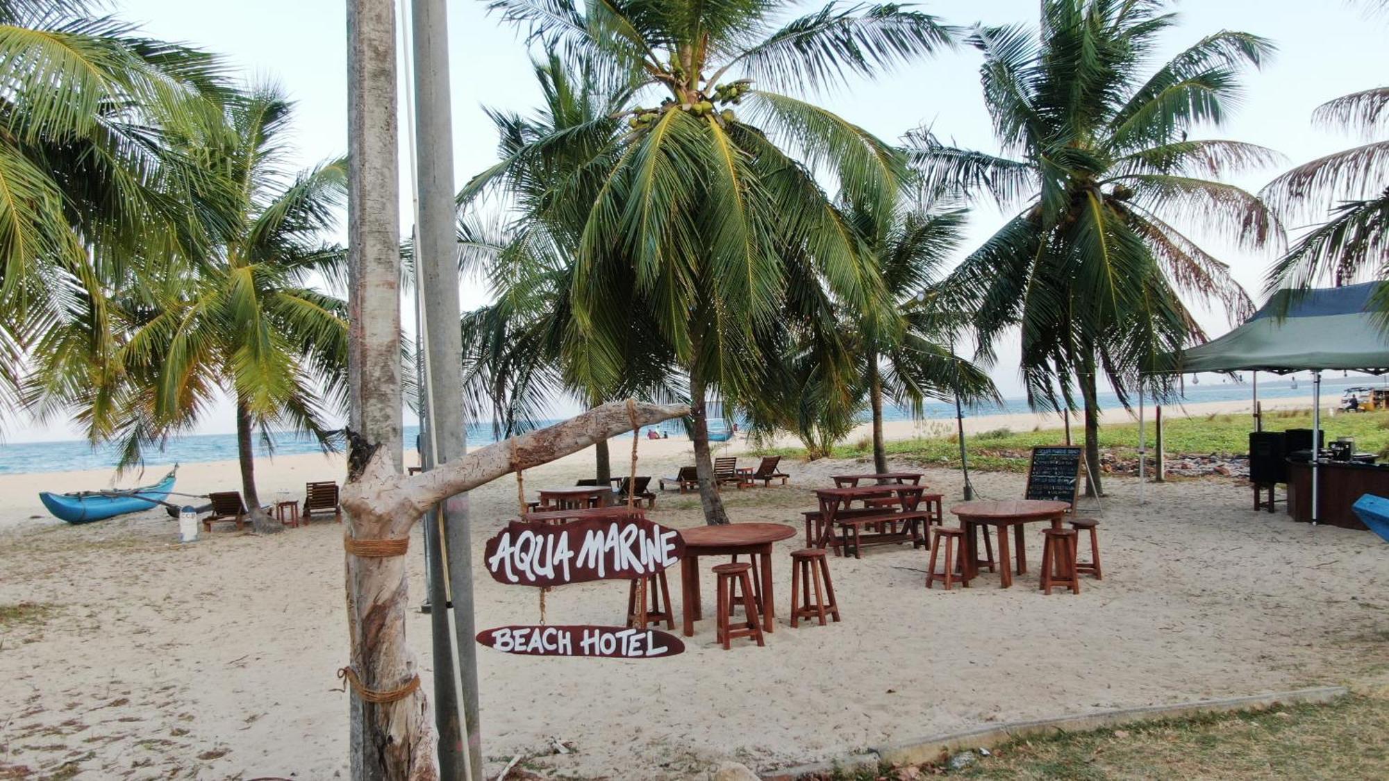 Aqua Marine Beach Hotel Kalkudah  Eksteriør billede